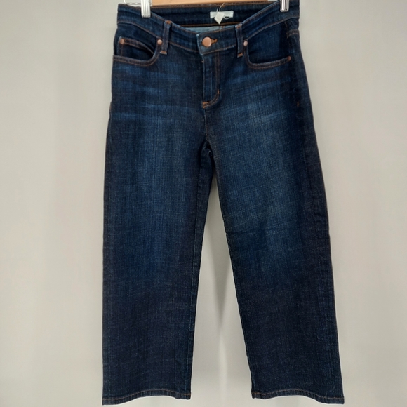 Eileen Fisher Organic Cotton Stretch Straight Ankle Jean - Picture 2 of 8
